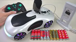 Unboxing 1:49 Gold Porsche Drift Rc Car, Rc Tank, Energy R/C Future car | Review Toys