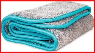 One Pass Car Drying Power With An Ultra Absorbent Terry Weave Microfiber Towel