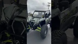 The Kawasaki KRX 1000 is a BEAST! Rollin on 35's! #kawasaki #krx #tusk