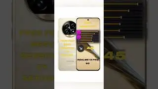 Realme 13 Pro 5G free fire best sensitivity setting headshot setting