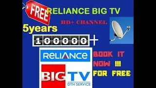 RELIANCE BIG TV HEVC SETUP BOX[FREE][BOOK NOW][UNLIMITED]