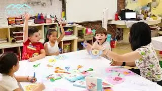 amassan Plastic Safety Scissors, Toddlers Training Scissors，Pre-School Training Scissors(3pcs)