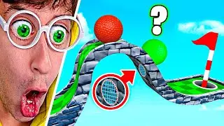 IMPOSIBLE ⛔ HOYO TROLL vs HERMANO 😂⛳! (100% secretos) - Golf it TEKENDO