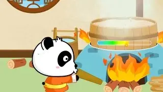 Panda Games Paper Making | Play & Learn For Kids By Babybus Kids Apps ► TiKiFun