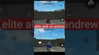 free fire max elite alok 🆚 andrew run test 😱  | #viral #freefire #ytshort #shorts