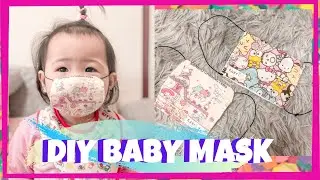 SUPER EASY DIY BABY MASK | HOW TO MAKE A BABY MASK | NO SEWING MACHINE | MISHAYS | VLOG # 95