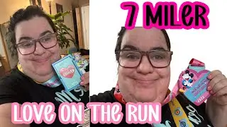 RUN DISNEY VIRTUAL LOVE ON THE RUN 7 MILER RACE EXPERIENCE