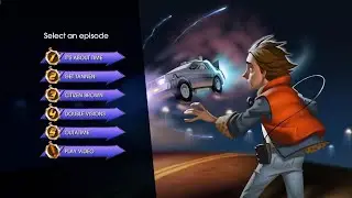 Back to the Future: The Game Start Screen and Interface Overview