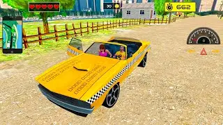 City Taxi Driving & Offroad Taxi #4 (Muscle Car Cabriolet Taxi) | Gameplay Android