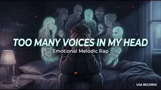 Too Many Voices in My Head &ndash; Emotional Melodic Rap Song | Sad Rap About Overthinking & Anxiety