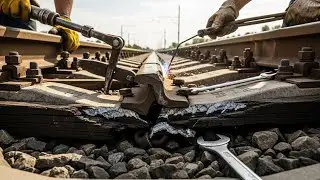 &ldquo;Broken Railway Track Restoration | Start to Finish Repair Process&rdquo;