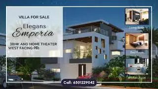 Exclusive Villas for Sale at Velimella-Kollur | Elegans Emperia Villas