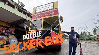 🚌കൊച്ചിയിലെ ആദ്യമായി വന്ന Double decker Bus നഗര കാഴ്ച😱#doubledeckerbus#kochi
