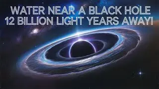 💧🌌 Water Near a Black Hole  12 Billion Light Years Away! 😱