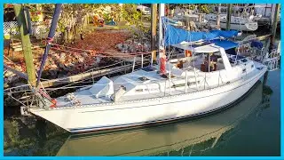 This AFFORDABLE 42' Project Yacht Has Surprising VALUE [Full Tour] Learning the Lines
