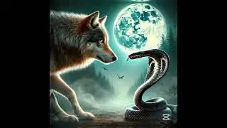 Hybrid image of wolf 🐺 and snake 🐍 : dangerous creature,👿#short #viralvideo #trendingshort