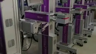 CYCJET 120m/min High Speed UV Fly Laser Printer  Coding Marking machines for plastic pipe/cable/wire
