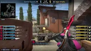CS:GO POV Demo Gambit Ax1Le (27/17) vs Vitality (de_inferno) @ IEM Katowice 2022