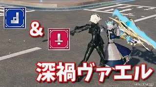 PSO2NGS　星蝕の狂流　深禍ヴァエルデュオ　Hu・Ra　※Hu視点(ソードのみ)