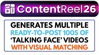 ContentReel26 Review Demo Webinar Replay Bonus - Auto Mass Video Creation Platform
