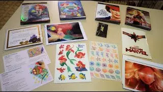 Opening 3 months worth of Disney Movie Club Packages (8-19-19)
