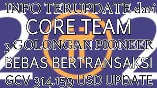 INFO PI NETWORK HARI INI//INFO TERUPDATE dari CORE TEAM_3 GOLONGAN PIONEER_BEBAS BERTRANSAKSI_GCV🔥