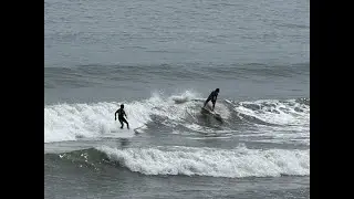 Pre-Typhoon UWAN / FUNG-WONG Surfer Action In Baler Philippines