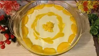 Amazing arabian bread pudding recipe|mango dessert recipe 🥭🥭