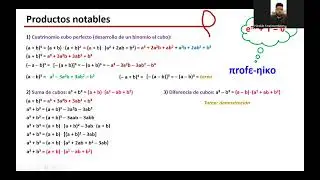 Video 9: Productos Notables (segunda parte)