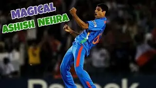 When Ashish Nehra Dominated 🔥 with his Deadly Inswing Spells