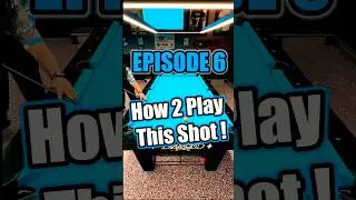 How to play this shot part 7 #8ballpoolguideline #8ballpool #billiardsgame #shorts #shortvideo