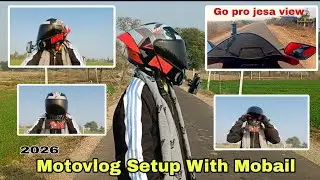 Cheapest price motovlog setup with mobail | Mahawar Sahab | Motovlog with phone | 2026 #mahawarsahab