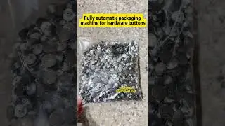 Fully automatic hardware button granule weighing and packing machine #hardwarebuttonpackingmachine