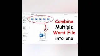 Как объединить несколько файлов Word в один документ | Как объединить документы Word