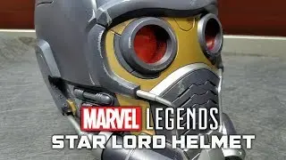 Closer look at Marvel Legends Star Lord Helmet