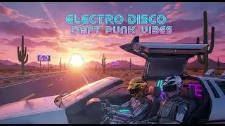 🔥 Cosmic Beach After Dark 🌌 Chill Disco x Sunset Funk x Daft Punk Flow!