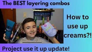 THE BEST LAYERING COMBOS FROM THIS WEEK! |PROJECT USE IT UP| TRICK ON HOW TO USE UP CREAM!