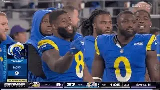 Every Rams Sack from the Wild Card | NFL 2024