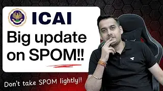 Big update on SPOM CA Final