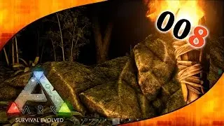 ARK Survival Evolved #008 - Dying in the Forest - [German Gameplay]