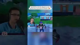 NickEh30 accidently slipped up and said his first curse word on stream 😭💔 #fortnite #fyp