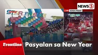 Sikat na amusement park, dinagsa sa unang araw ng 2026 | Frontline Pilipinas