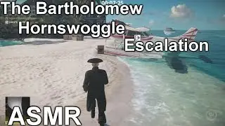 ASMR GAMEPLAY | The Bartholomew Hornswoggle Escalation | Hitman 2 | Gum Chewing + Soft Whispering