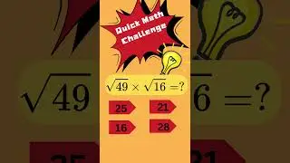 Quick Math Challenge: Can you beat the clock?