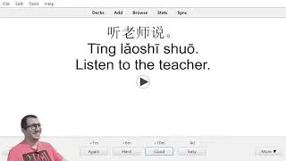 Chinese Voice Garden Sentences Review 14