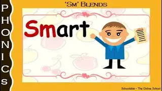 Initial Consonant Blends &lsquo;Sm&rsquo; Words_Easy Phonics_ One-stop learning-L#4