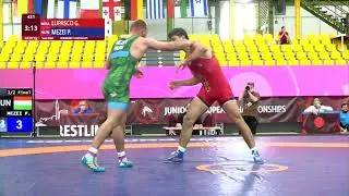 1/2 GR - 87 kg: G. LUPASCO (MDA) v. P. MEZEI (HUN)