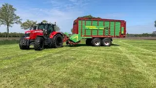 2022 1e Snede/ inkuilen, oprapen/ massy Ferguson 7620+ turbo
