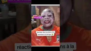 😂R&eacute;action des #ivoirien &agrave; la mi-temps #cotedivoire vs #gabon #cameroun #burkinafaso #mali