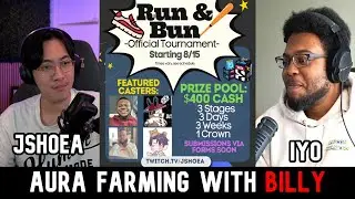 My Billy Entered a Tournament and... (Jshoea Run and Bum Challenge) ft. @IyoXS and @Jshoea